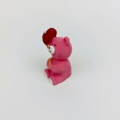 I Love You Balonlu Ayıcık-Pembe  - Teraryum Malzemesi