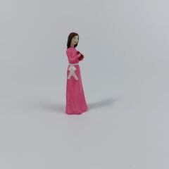 Kalp tutan kadın - Teraryum malzemesi