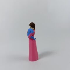 Çocuklu Anne - Pembe- Teraryum malzemesi