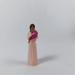 Çocuklu Anne -Pudra  Pembe- Teraryum malzemesi