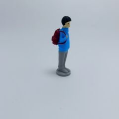Sırt Çantalı Erkek Öğrenci - Teraryum malzemesi