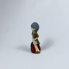 Bayan Figürü Ceketli 10 cm- Teraryum Malzemesi