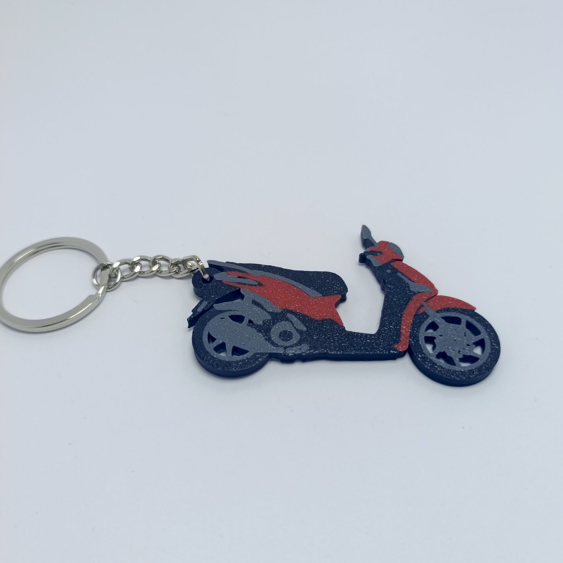 Kırmızı Motorsiklet Anahtarlık