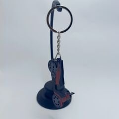 Kırmızı Motorsiklet Anahtarlık