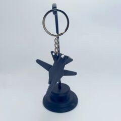 F 16 Uçak - Açılır Kanatlı - Anahtarlık