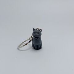 Scottish Gri Kedi   - Anahtarlık