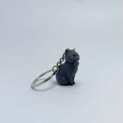 Scottish Gri Kedi   - Anahtarlık