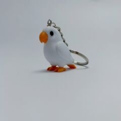 Beyaz Papağan   - Anahtarlık