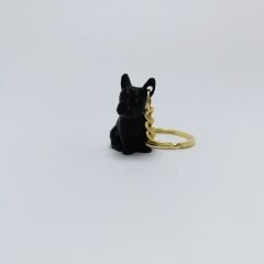 French Bulldog Siyah - Anahtarlık