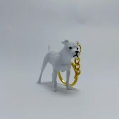 Dogo Argentino - Anahtarlık