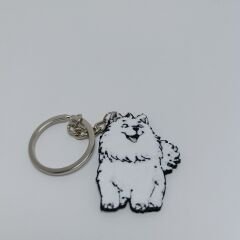 Samoyed 2D- Anahtarlık