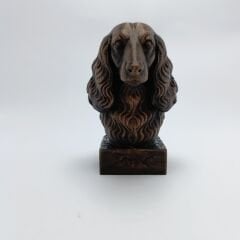 DACHSHUND LONG HAIR-SİYAH BÜST
