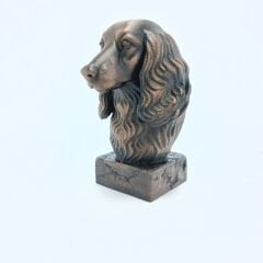 DACHSHUND LONG HAIR-SİYAH BÜST