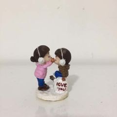 Kar Topu-Sevgililer-Teraryum Biblosu