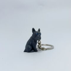French bulldog Blue - Anahtarlık