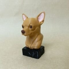 Chihuahua- Renkli Büst