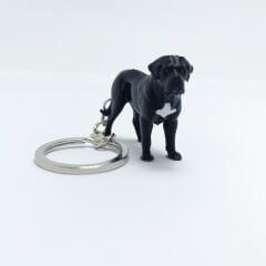 Cane corso - Siyah  - Anahtarlık