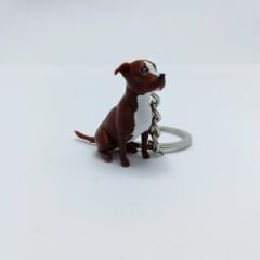 Pitbull-K.Kahve Anahtarlık