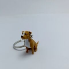 Pitbull-S.Kahve Anahtarlık