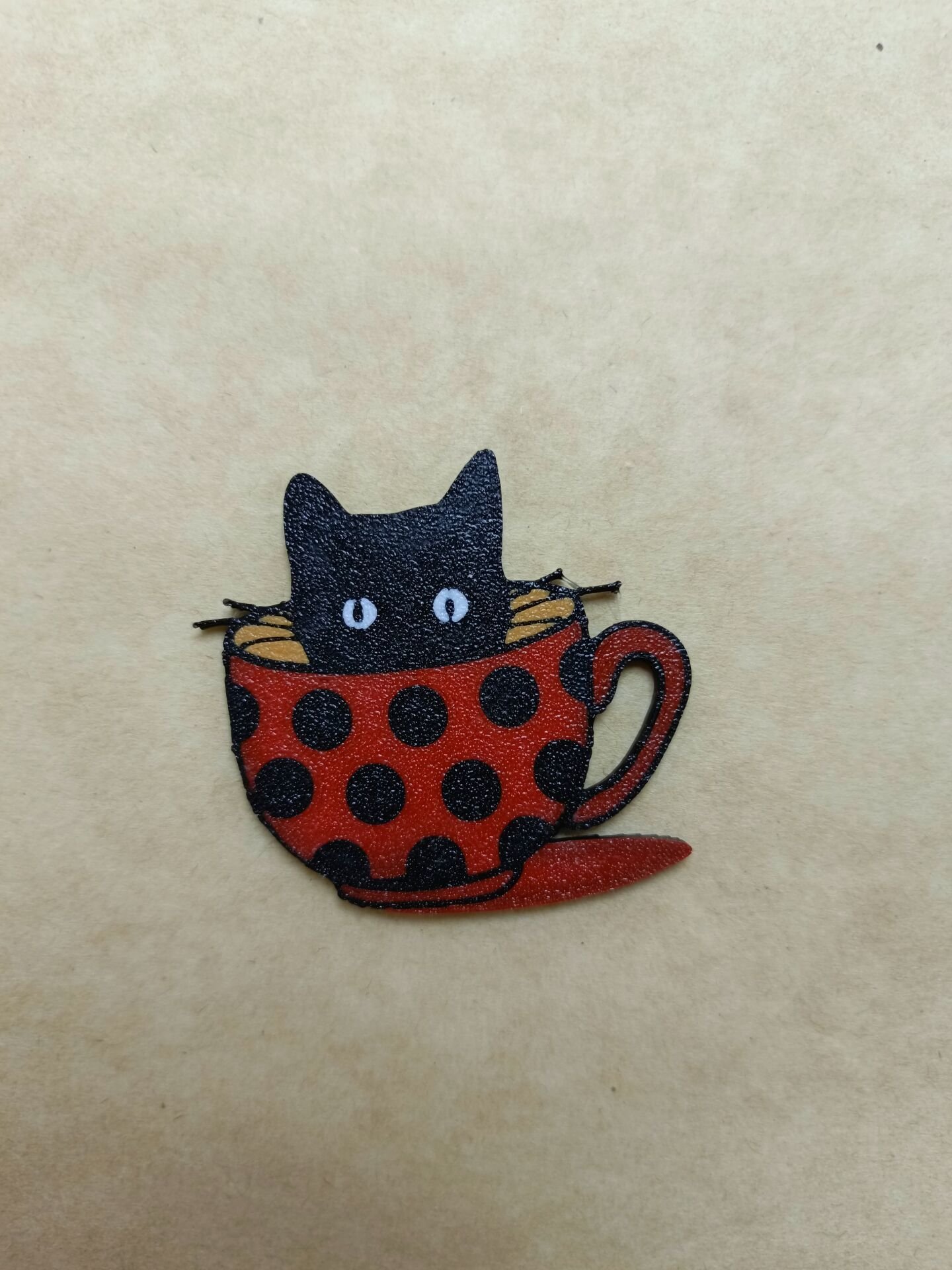 Fincanda Kedi  Magnet