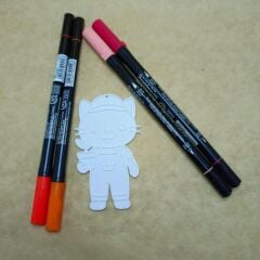 Boyama Figürü - Bahçivan Kedi