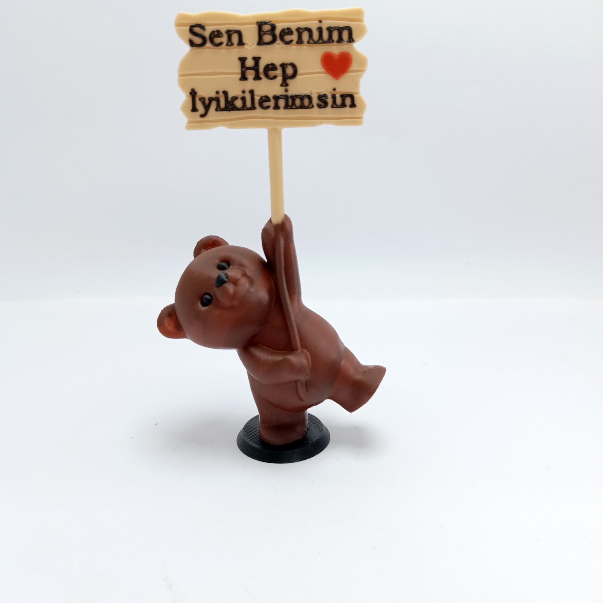 Neşeli Ayıcık- Sen hep iyikilerimsin - Teraryum malzemesi