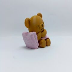 Yastıklı Ayıcık - Pembe  -Teraryum Malzemesi