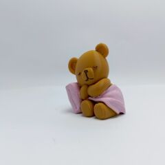 Yastıklı Ayıcık - Pembe  -Teraryum Malzemesi