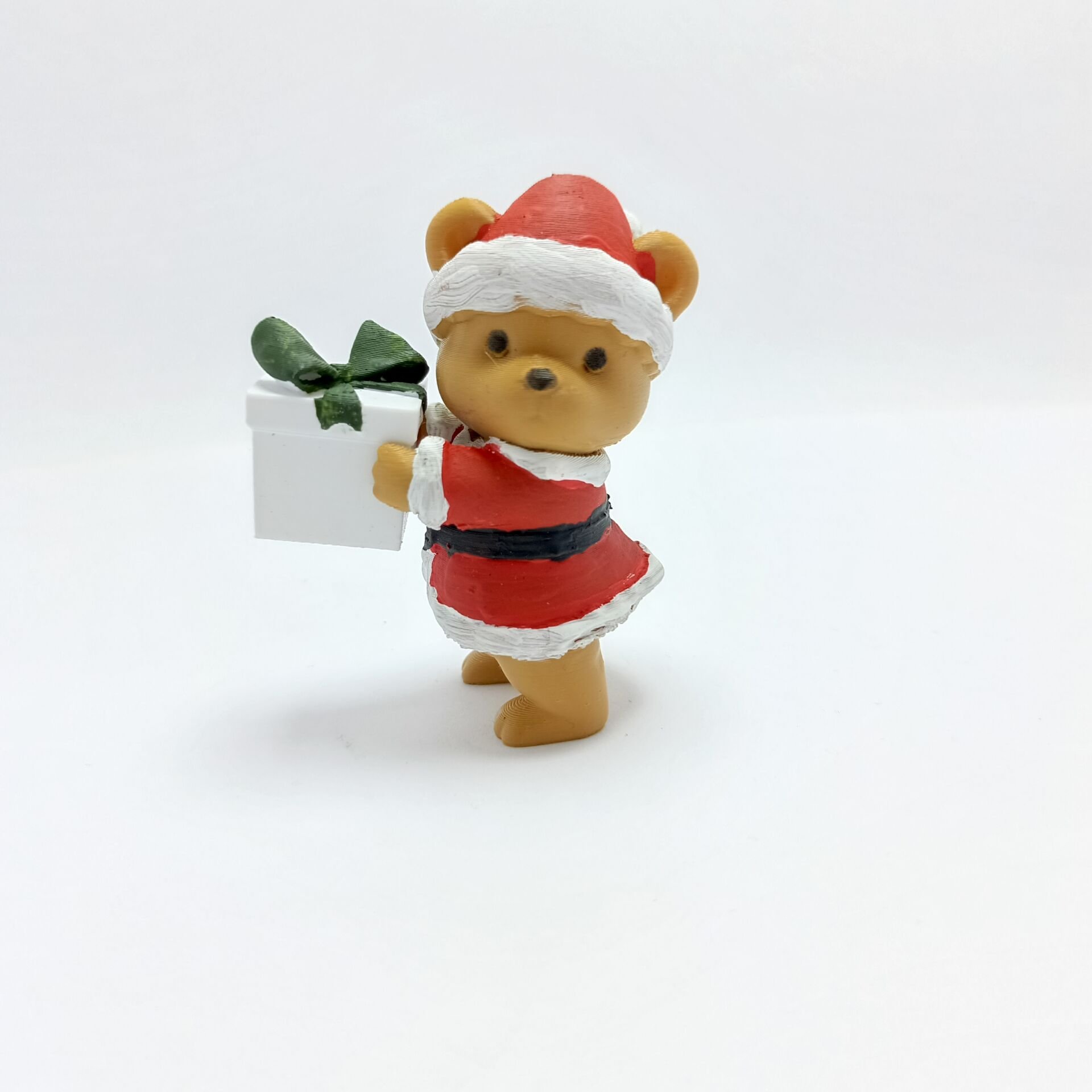 Hediye Paketli Ayıcık  -Teraryum Malzemesi