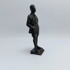 Ayakta atatürk Figürü - Gold - Teraryum Malzemesi