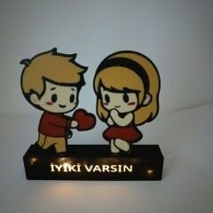 İyiki varsın - Işıklı -Sevgiliye Hediye