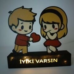 İyiki varsın - Işıklı -Sevgiliye Hediye