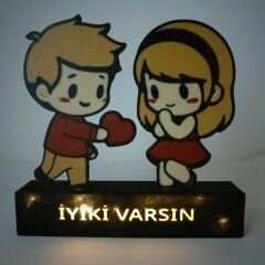 İyiki varsın - Işıklı -Sevgiliye Hediye