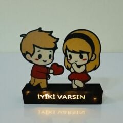 İyiki varsın - Işıklı -Sevgiliye Hediye