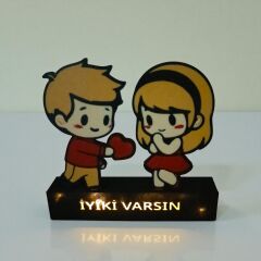İyiki varsın - Işıklı -Sevgiliye Hediye