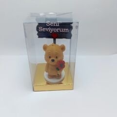 Çiçekli ayıcık - Seni Seviyorum