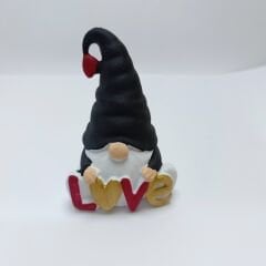 LOVE Yazılı Cüce - Siyah