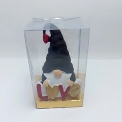 LOVE Yazılı Cüce - Siyah