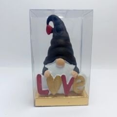 LOVE Yazılı Cüce - Siyah