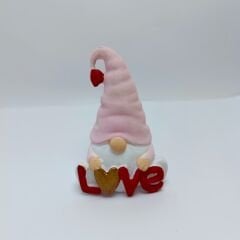 LOVE Yazılı Cüce- Pembe