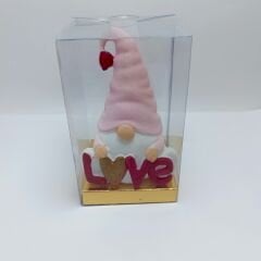 LOVE Yazılı Cüce- Pembe