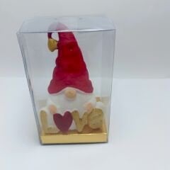 LOVE Yazılı Gnom Cüce - Kırmızı