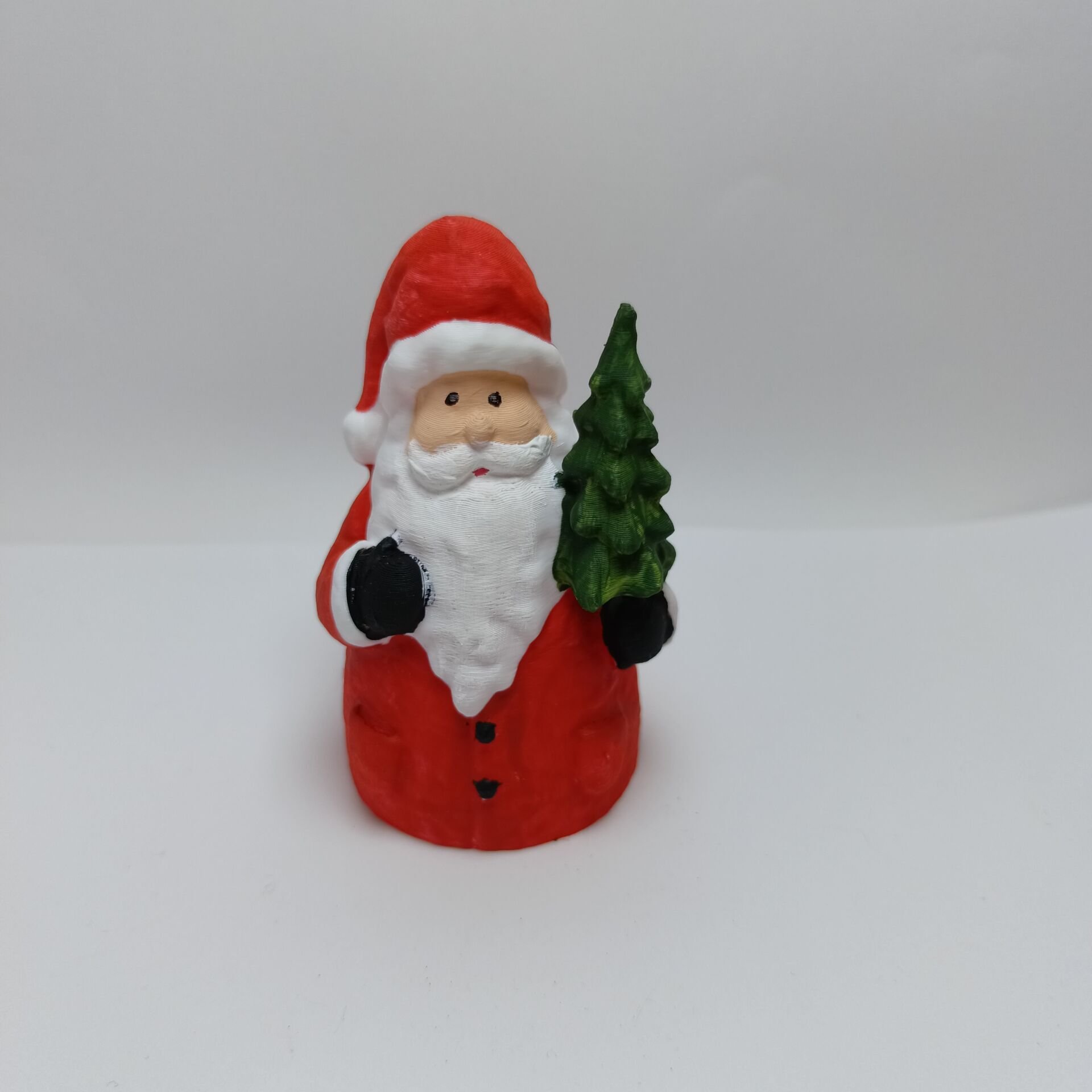 Çam Ağaçlı Tombul   Noel Baba - Teraryum Malzemesi