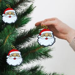 Noel Baba-Çam Ağacı Süsü 3lü