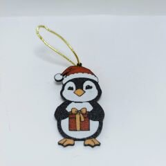 Penguen -  Çam Ağacı Süsü 3LÜ