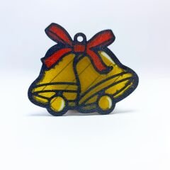 Çan-Gold-Çam Ağacı Süsü 3lü