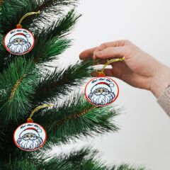 Ho Ho  Ho -Çam Ağacı Süsü 3lü