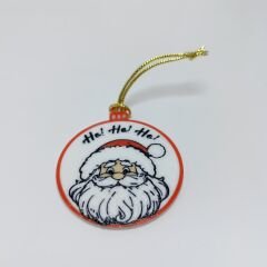 Ho Ho  Ho -Çam Ağacı Süsü 3lü