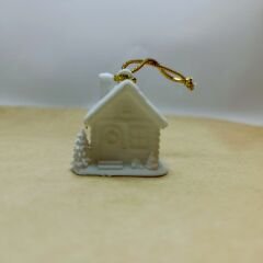 Noel Ev Çam Ağaçlı-Çam Ağacı Süsü 3lü