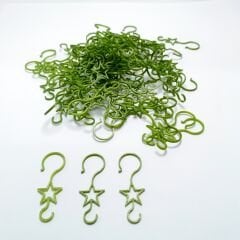 Yılbaşı Süsü Askı Aparatı 100lü-Yeşil